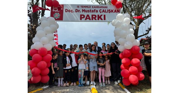 15 Temmuz kahramanının adı, Mengen'de çocuk parkına verildi