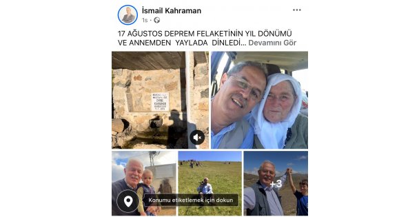 17 AĞUSTOS DEPREM FELAKETİNİN YIL DÖNÜMÜ VE ANNEMDEN YAYLADA DİNLEDİĞİM 1939 ERZİNCAN DEPREMİ GERÇEĞİ