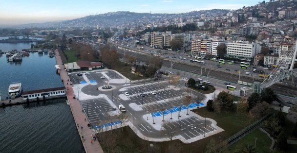 1 Mart Vapur İskelesi Otoparkı nefes aldırdı