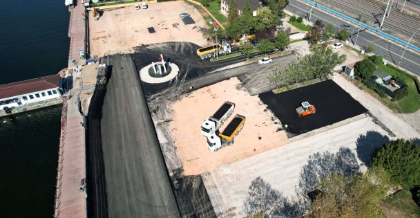 1 Mart Vapur İskelesi otoparkında yoğun mesai