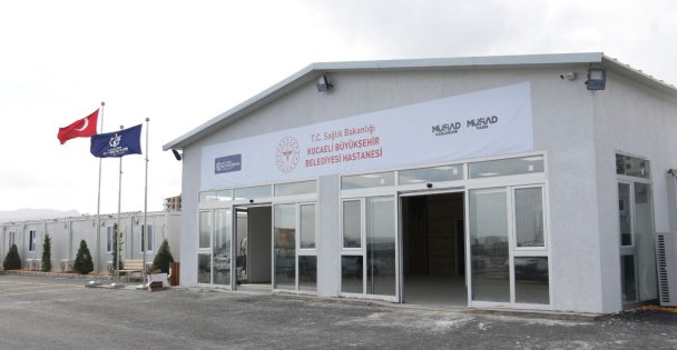 20 Günde İnşa Edilen Hastane Hizmete Başladı