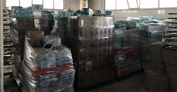 2 milyon liralık temizlik malzemesi çalındı