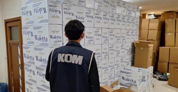 3 İlde Eş Zamanlı Operasyonda 5 Milyon 896 Bin 663 Dolu Ve Boş Makaron Ele Geçirildi