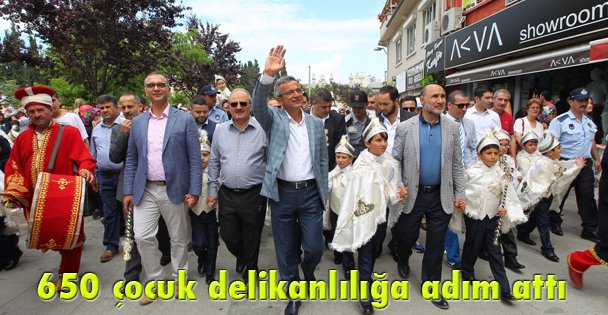 650 çocuk delikanlılığa adım attı