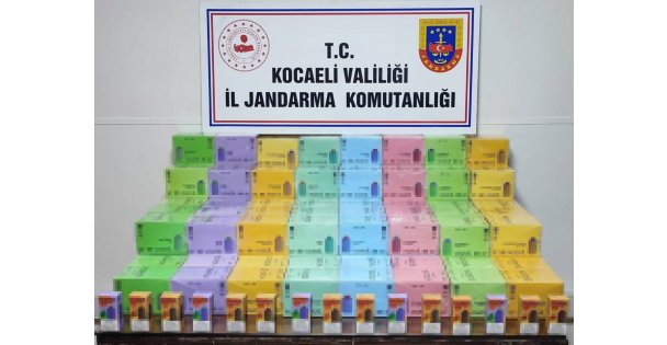 700 bin TL değerinde elektronik sigara ele geçirildi