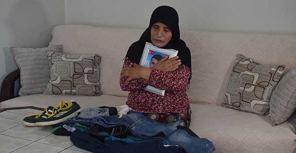 Acılı anne evladınının döneceği günü bekliyor