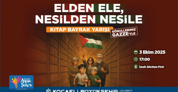 Aileler yarışacak, barış mesajları Gazze'ye ulaşacak
