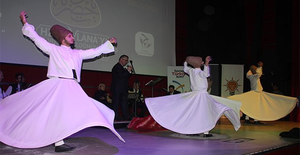 AK Gençler Mevlana'yı andı