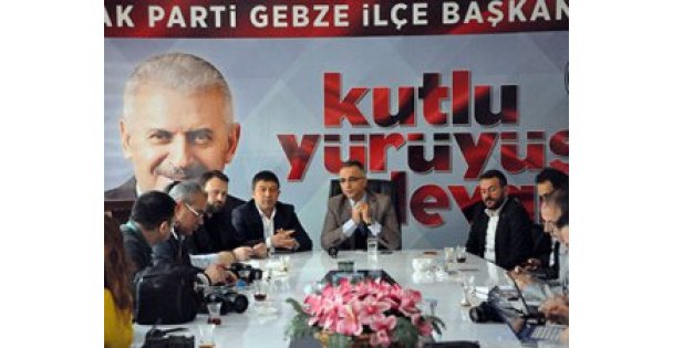 AK Parti Gebze'de hedef 13 bin kişi