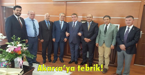 Akarca'ya tebrik!