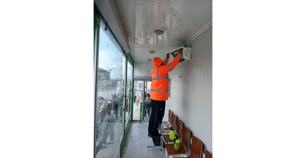 Akıllı duraklara periyodik bakım