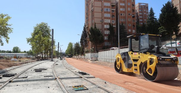 Alikahya Stadyum Tramvay Hattı'nda yoğun mesai
