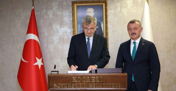 Alman Büyükelçi'den Başkan Büyükakın'a Ziyaret