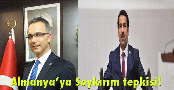 Almanya'ya Soykırım tepkisi!