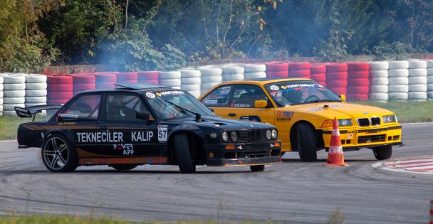 Apex Masters Türkiye Drift Şampiyonası ikinci yarışı, Kocaeli'de yapıldı