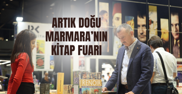 Artık Doğu Marmara'nın Kitap Fuarı