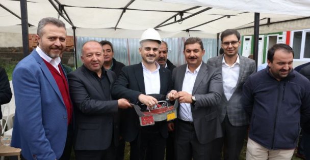 ASM ve Hizmet Binasının Temeli Atıldı