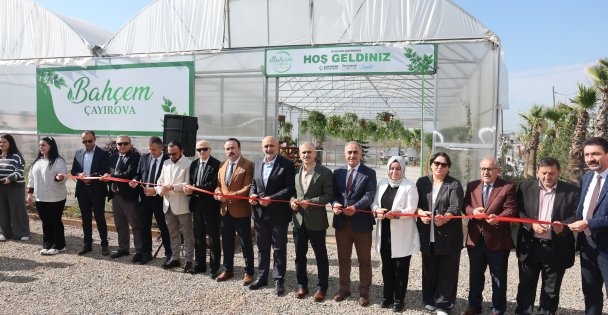 Bahçem Çayırova'nın kurdelesi kesildi