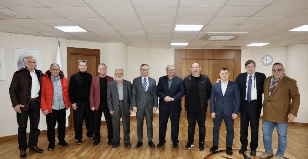 Baraçlı, Kocaeli'nin efsane spor adamlarını ağırladı