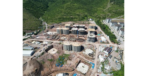 Barbaros Mahallesindeki yeni konutlarda bir yıl içinde hayat başlayacak