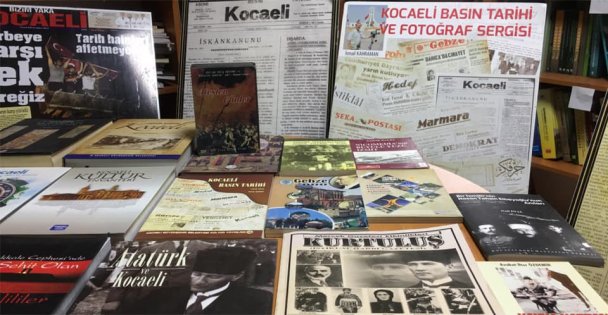 Basın Tarihi ve Kocaeli Kitapları Sergisi açtık