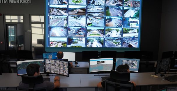 Başiskele Kavşak Projesi'nde trafik kontrol altında