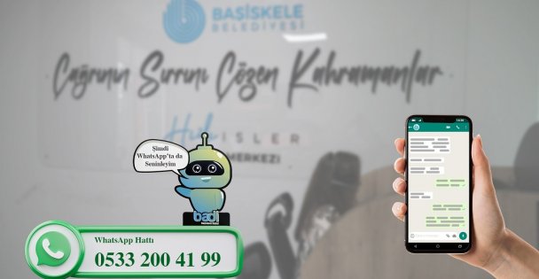 Başiskele'de yeni yapay zeka uygulaması