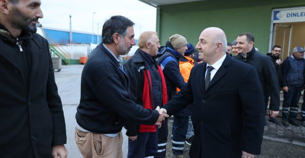 Başkan Bıyık, mesaiye işçilerle birlikte başlıyor