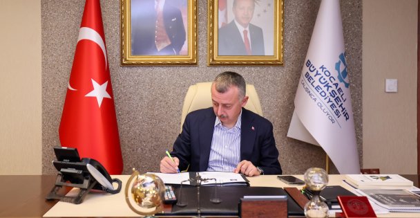 Başkan Büyükakın, Gazze ile kardeş şehir protokolünü imzaladı