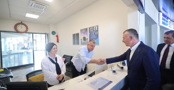 Başkan Büyükakın; 'Her hizmetimizde halka saygı vardır”