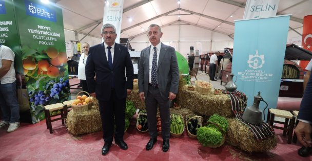 Başkan Büyükakın, Kocaeli Tarım Fuarı'nın açılışında konuştu