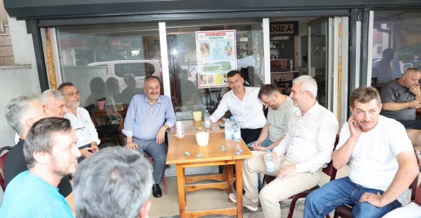 Başkan Büyükgöz Beylikbağını Ziyaret Etti