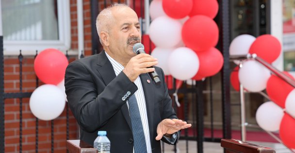 Başkan Büyükgöz karne törenine katıldı