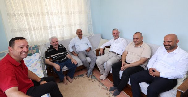 Başkan Büyükgöz'den Kıbrıs Gazisine Vefa Ziyareti