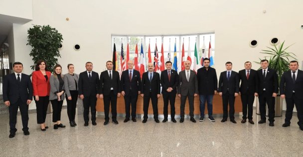 Başkan Büyükgöz'e Özbekistan'dan Konuklar