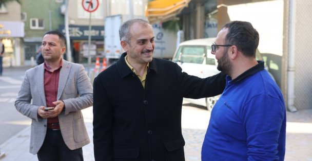 Başkan Çiftçi, Ramazan ayında da esnaflarla iç içe