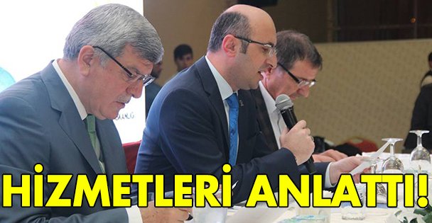 Başkan hizmetleri anlattı!