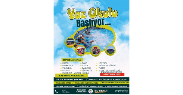 Başkan Ömeroğlu'ndan Çocuklara Dopdolu Bir Yaz