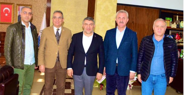 Başkan Şayir, GTO Başkanı Çiler'i ağırladı