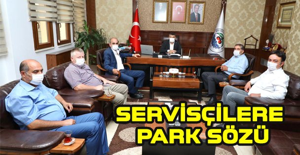 Başkan Şayir'den Dilovası servisçilerine park sözü!
