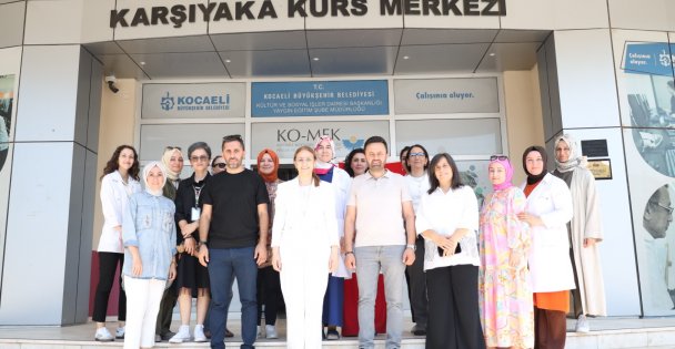 Başkan Vekili Abiş'ten KO-MEK yaz kurslarına ziyaret