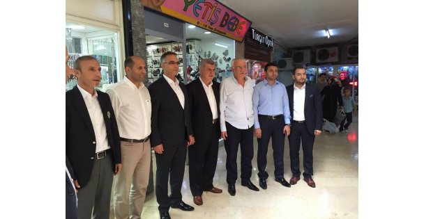 Başkan'dan vefa ziyaretleri