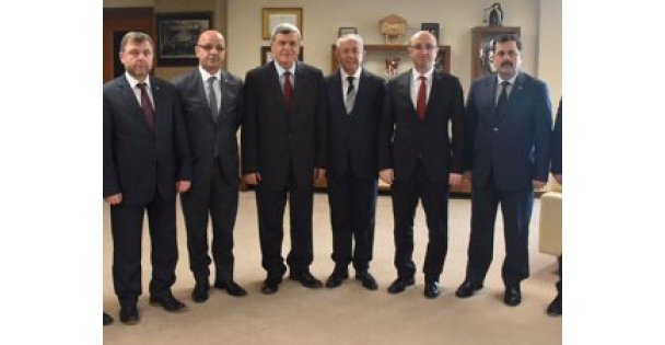 Başkanlardan, Güzeloğlu ziyareti