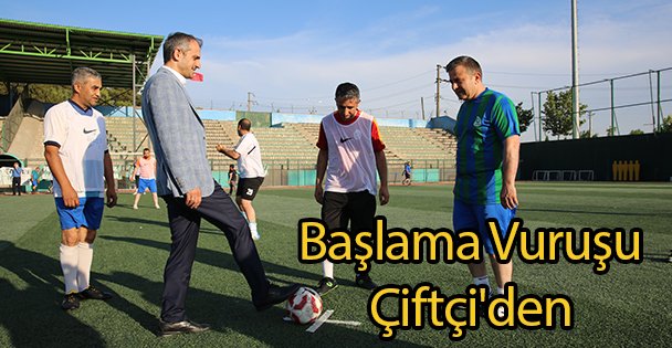 Başlama Vuruşu Çiftçi'den
