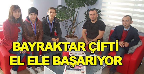 Bayraktar çifti el ele başarıyor