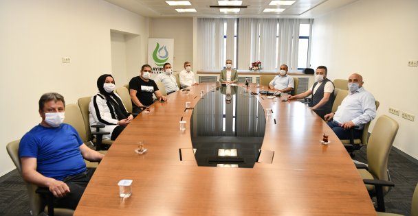 Belediyeden muhtarlara malzeme desteği