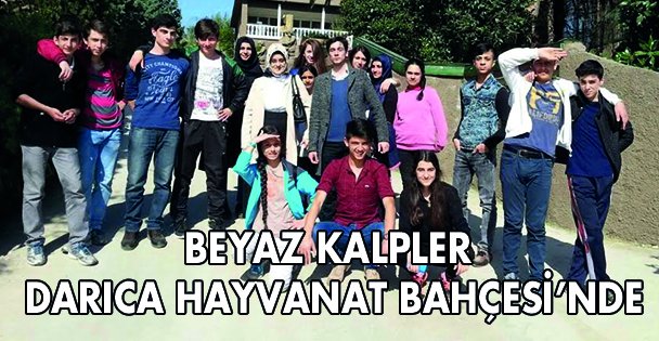 Beyaz Kalpler Darıca Hayvanat Bahçesi'nde