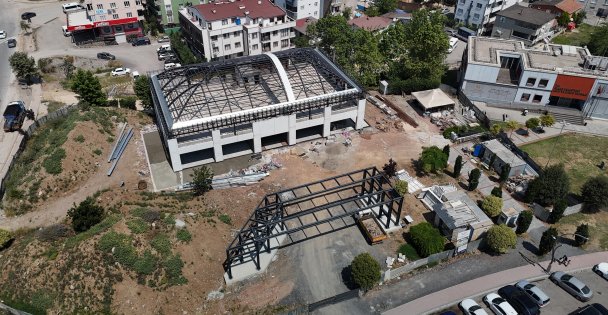 Beylikbağı Güzide Sosyal Tesisin İnşaatı Tüm Hızıyla Sürüyor