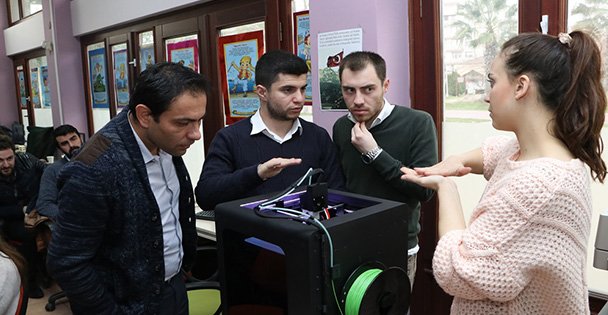 Bilgi evlerine "3D yazıcı teknolojisi"