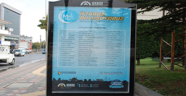 Billboardlar düzenlenmeli
